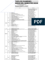 CALENDARIO EXTRAODINARIOS 1a ETAPA