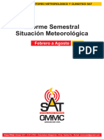 Informe Semestral de Perspectivas Meteorológicas - Cmmcsat