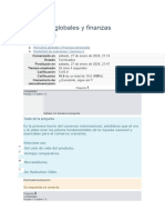 Mercados Globales y Finanzas Personales Semana 3 Examen