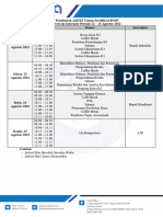 Rundown Kegiatan