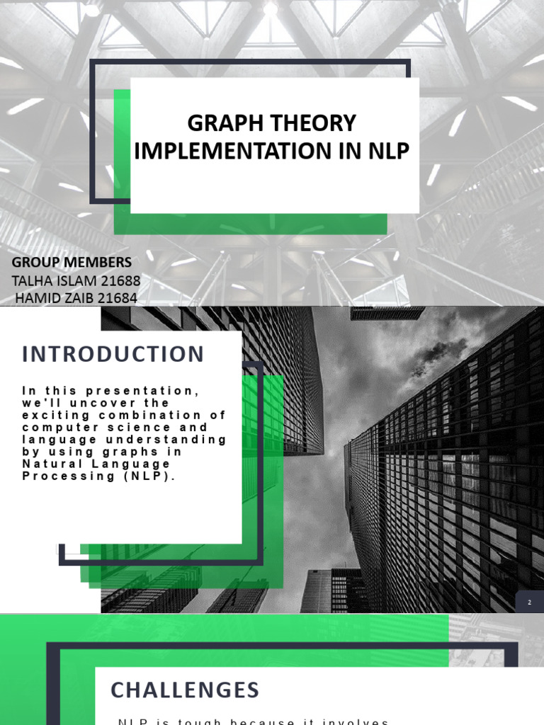 Graph Theory in NLP Applications | PDF | Deep Learning | Graph Theory