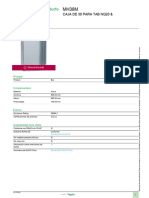 Tableros de Distribución Eléctrica NF - MH38M