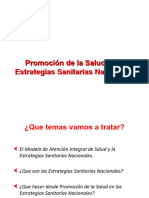 Estrategias Sanitarias Nacionales