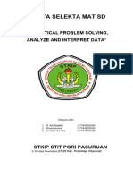 Statistical Problem Solving, Analyze and Interpret Data