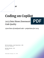 Coding On Copilot 2024 Developer Research