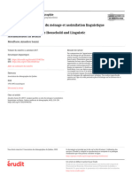 Langues Parlées Au Sein Du Ménage Et Assimilation Linguistique Au Bénin Languages Spoken in The Household and Linguistic Assimilation in Benin