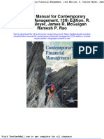 Download Full Solution Manual For Contemporary Financial Management 13Th Edition R Charles Moyer James R Mcguigan Ramesh P Rao pdf docx full chapter chapter