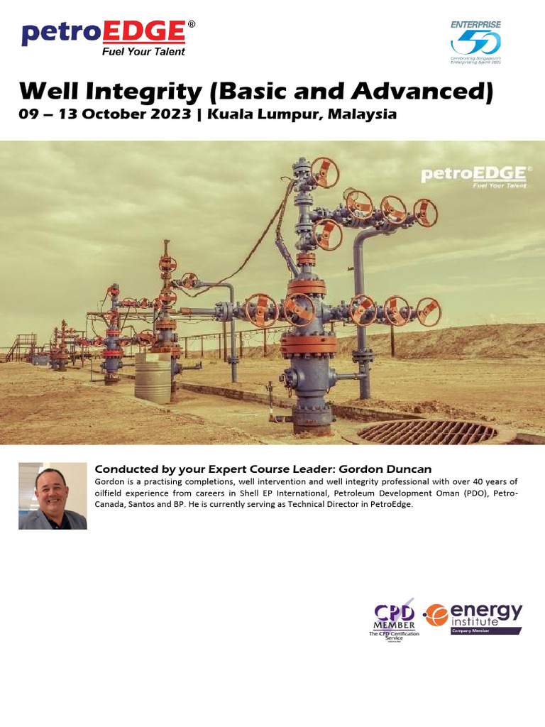 Well Integrity Training for Oil Pros | PDF | Cheque | Payments