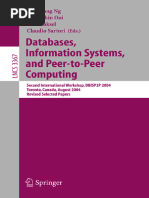 Databases, Information Systems, and Peer-To-Peer Computing