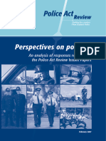 Perspectives On Policing