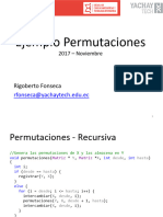 Permutaciones