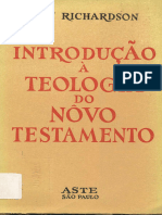 NT - Introdução à Teologia - RICHARDSON, Alan