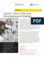 Cancer, Stem Cells and Development Biology