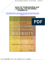 Download Full Solution Manual For Understanding And Managing Diversity 5 E 5Th Edition 0132553112 pdf docx full chapter chapter