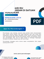 Aksi Nyata PMM Isu Perundungan Di Satuan Pendidikan