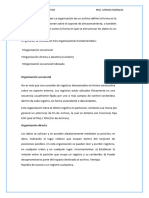 Organización de Archivos Conceptos