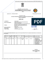 Surveyor's Restricted Certificate of Competency Examination, 2023 Under The MMR 1961 Admit Card