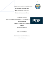 Proyecto de Intervencion para Disminuir El Analfabetismo, en Arada, Santa Barbara