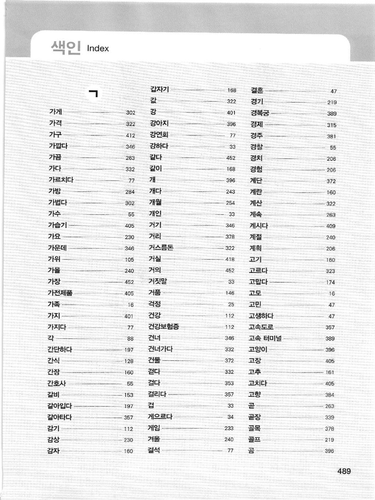 2000 Essential Korean Word For Beginners Pdf