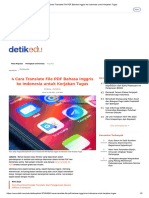4 Cara Translate File PDF Bahasa Inggris Ke Indonesia Untuk Kerjakan Tugas