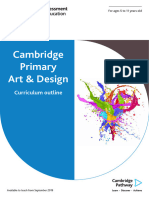 Cambridge Primary Curriculum Outline Art Design