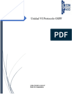 Unidad VI Protocolo OSPF