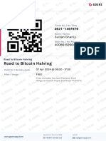 (Event Ticket) Road To Bitcoin Halving - Road To Bitcoin Halving - 1 40086-B2664-187