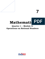 Math 7 - Q1 - WK 5 - Module 5 - Operations-On-Rational-Number