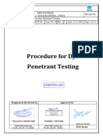 Procedure For DP Test