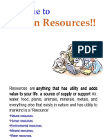 INTRODUCTION of Human Resource Management