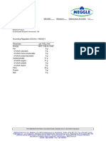 Nutritional Values - MicroceLac 100