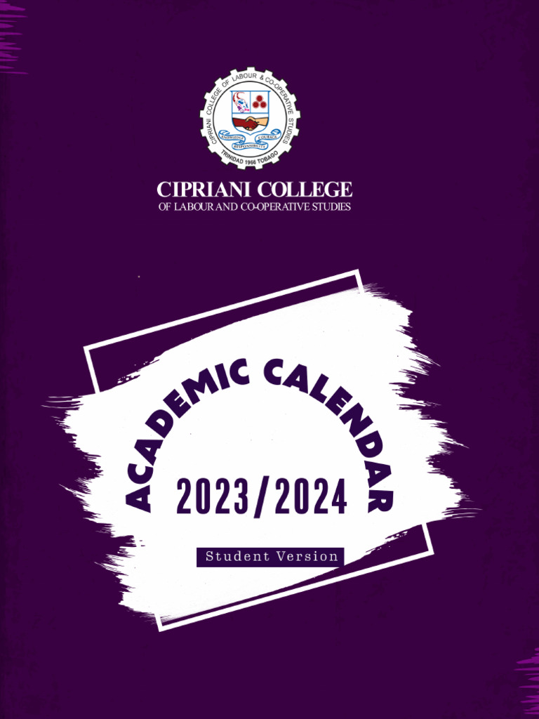 CCLCS Academic Calendar 20232024 PDF Academic Term