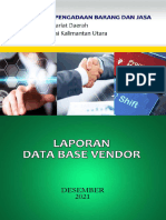 Tabel Database Vendor