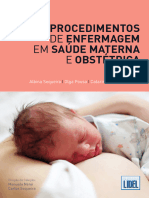 De Enfermagem em Saúde Materna E Obstétrica: Procedimentos