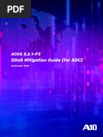 Ddos Mitigation Guide (For Adc) : Acos 5.2.1-P3