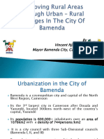 2.4 Improving Rural Areas Through Urban - Rural Linkages in The City of Bamenda