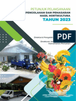 Petunjuk Pelaksanaan Kegiatan Pengolahan Dan Pemasaran Hasil Hortikultura TA 2023