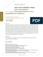 Dialnet PricingVarianceAndVolatilitySwaps 4160167