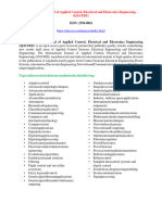 The International Journal of Applied Control, Electrical and Electronics Engineering (IJACEEE) 