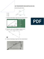 Perbandingan Trigonometri Pada Segitiga Siku