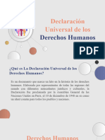 Declaración Universal de Los Derechos Humanos