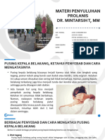 Materi Penyuluhan Prolanis I5 Desember 2023