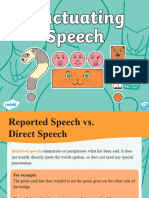 t2 e 1581 Punctuating Speech Powerpoint Direct Speech Punctuation Ver 9