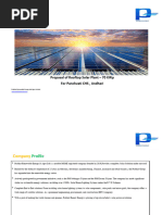 Proposal of Rooftop Solar Plant - 70 KWP For Panchvati CHS, Andheri