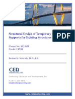 S02-034 - Structural Design of Temporary Structural Supports For Existing Structures - US