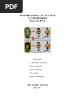 Download PEMERIKSAAN GOLONGAN DARAH by Regsi Dwi Ratmanto SN70538979 doc pdf