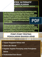 Strategi Alternatif Pembelajaran Bahasa Arab