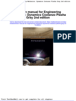 Full Solution Manual For Engineering Mechanics Dynamics Costanzo Plesha Gray 2Nd Edition PDF Docx Full Chapter Chapter