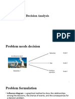 Chapter 2 FYP 40503 Life Cycle Analysis - Decision Analysis