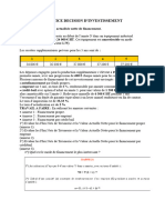 Exercice Decision D